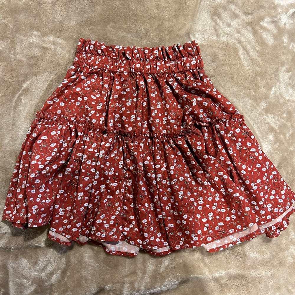 SHEIN Floral Patterned Skirt Size XS